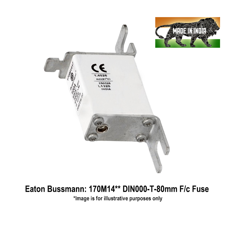 170M1422 315A Eaton Bussmann Bolted Contact DIN000T/80mm
